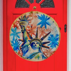The Statue of Liberty Door Hanger