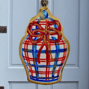 The Lydia Urn II- Plaid