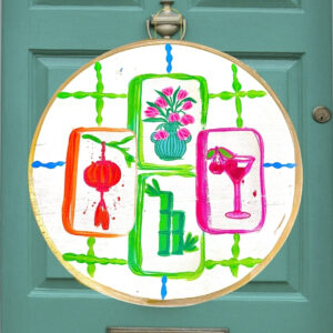 Mary Mac's Mahjong I Door Hanger